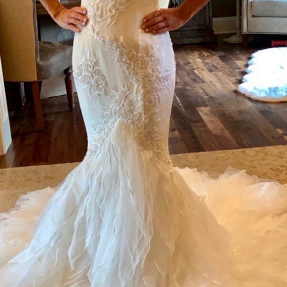 Matthew Christopher Wedding Dress - Picture 10 of 12